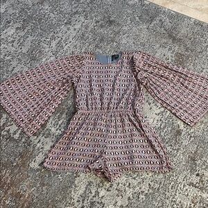 Fire Los Angeles Romper